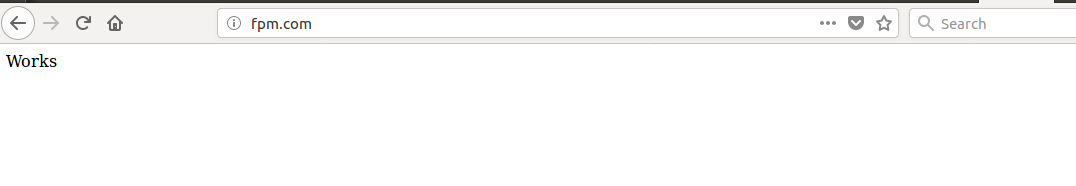 nginx unix socket