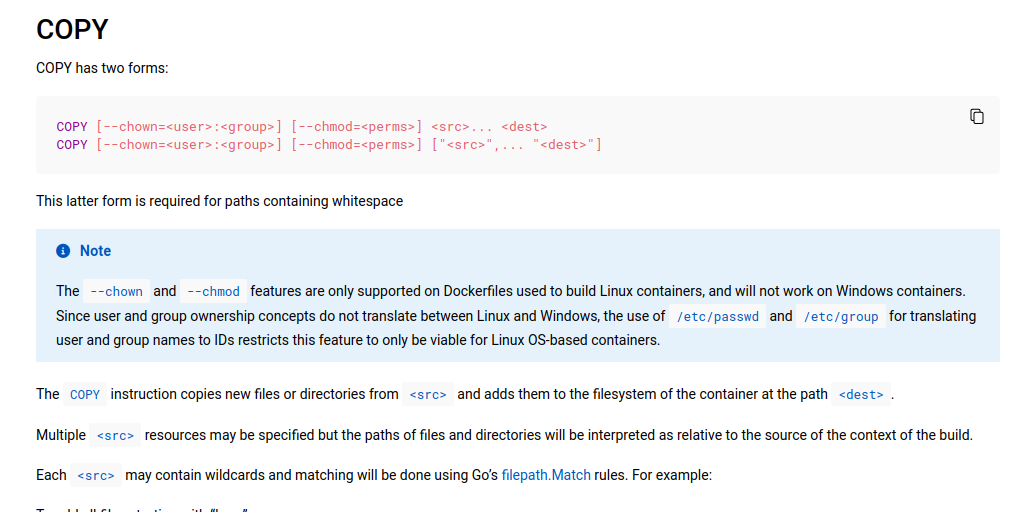 Dockerfile COPY