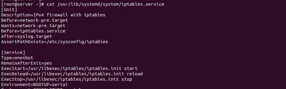 iptables после перезагрузки