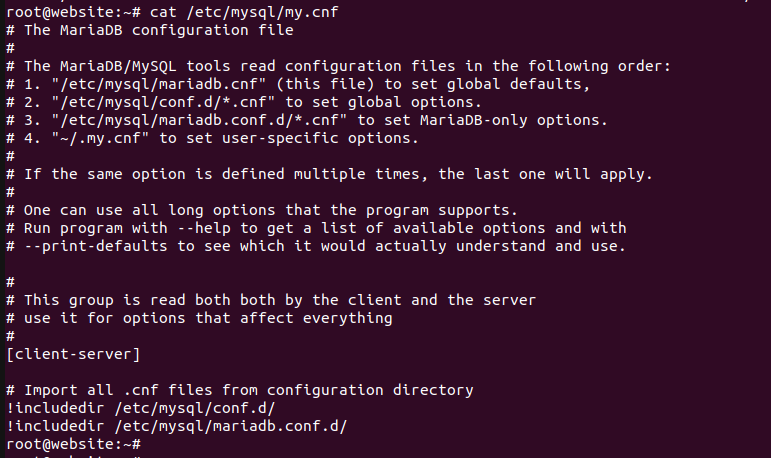 Оптимизация MySQL