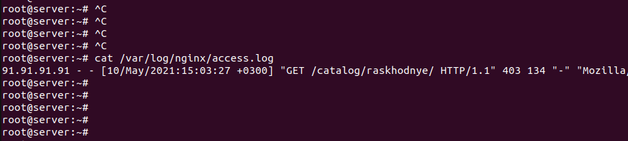nginx deny all