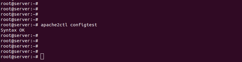 apache2ctl configtest