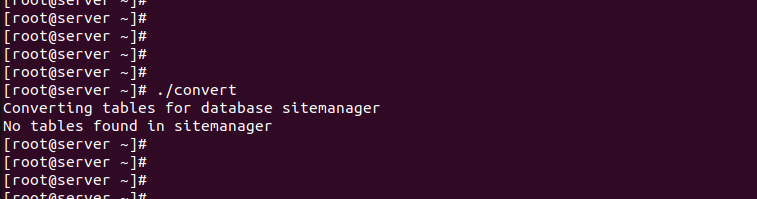 Convert to innodb
