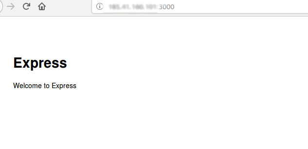 фреймворк nodejs express