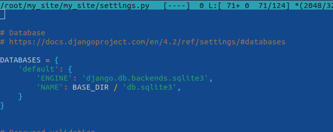 Django makemigrations