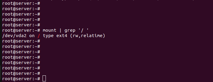 как узнать какая файловая система для раздела linux