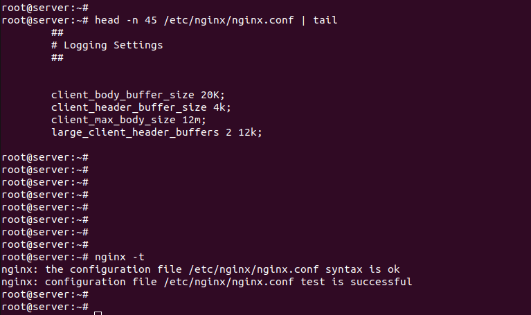 Буферы Nginx