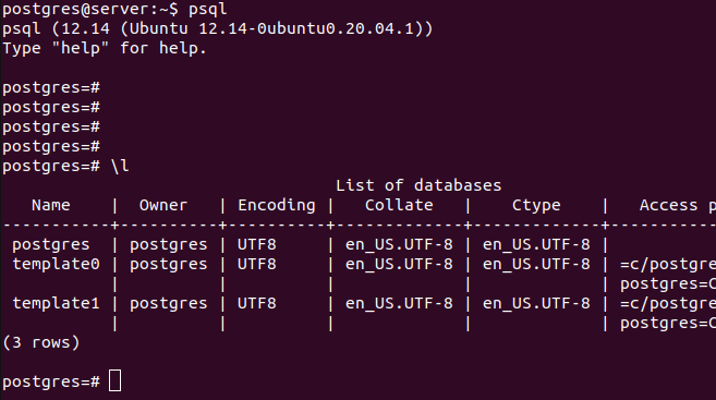 Подключение к postgres