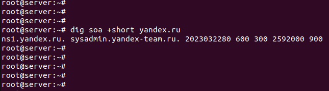 dns soa запись