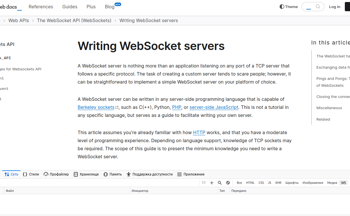 Nginx websocket